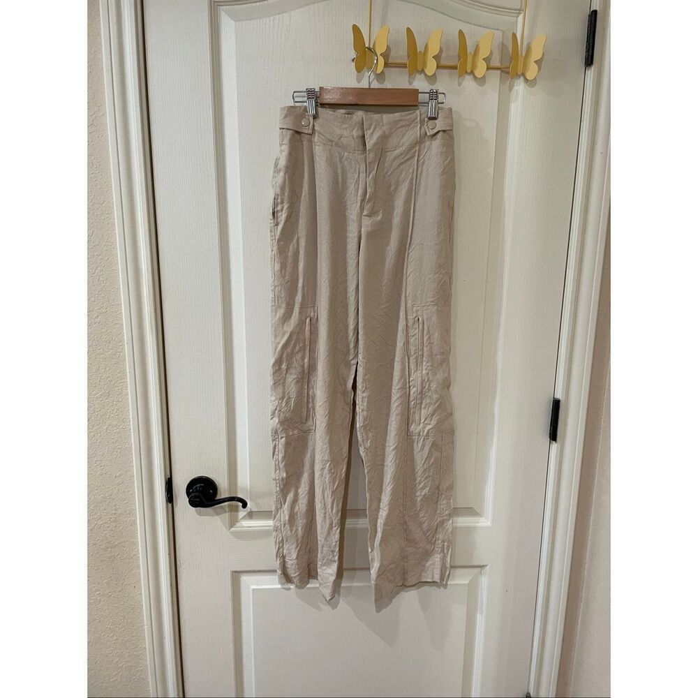 Jason Wu Linen Cargo Pant size XS